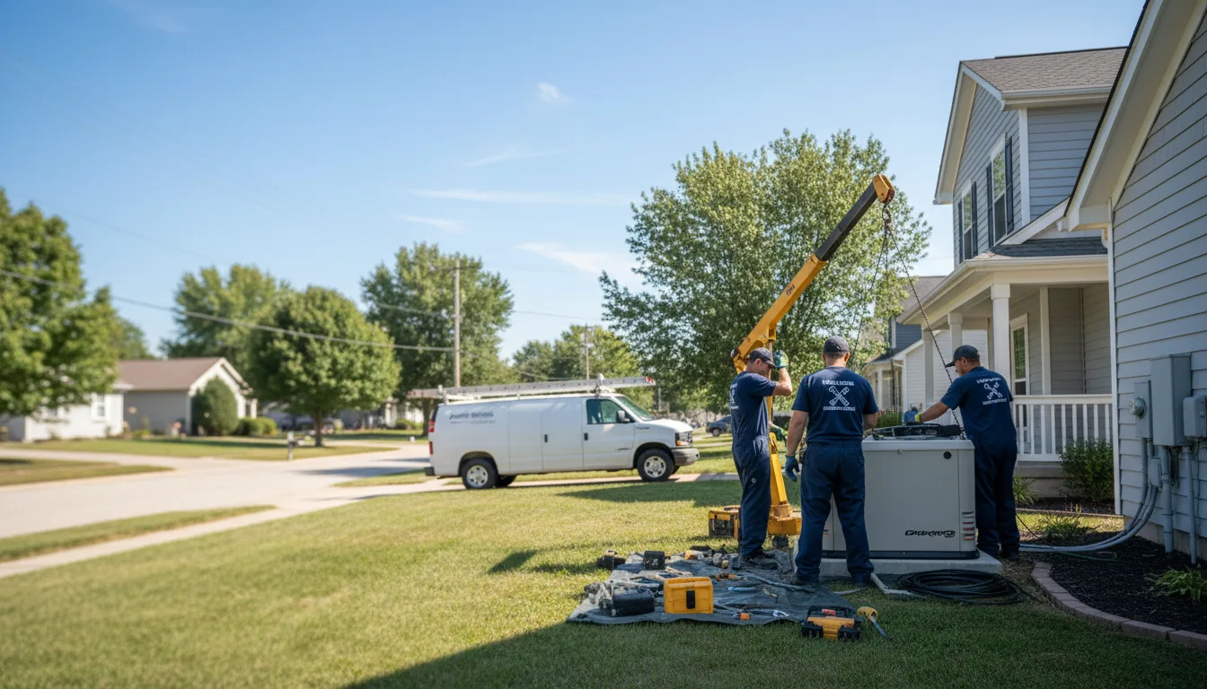 Generator Installation in Sardis, GA near me
